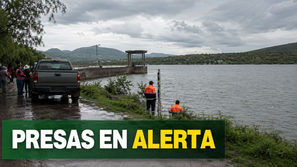 Presas de Querétaro prenden alerta por lluvias