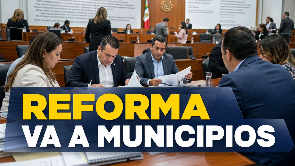 Reforma contra nepotismo y reelección va a los 18 municipios