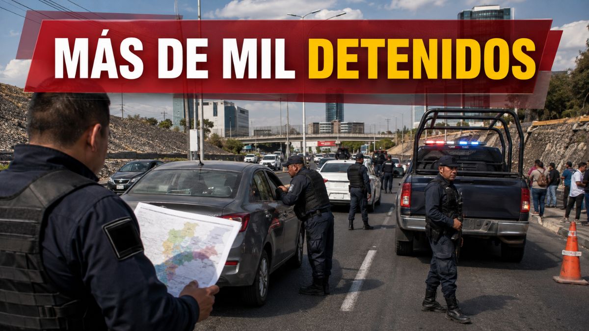 Policía Estatal reporta más de mil detenidos en julio