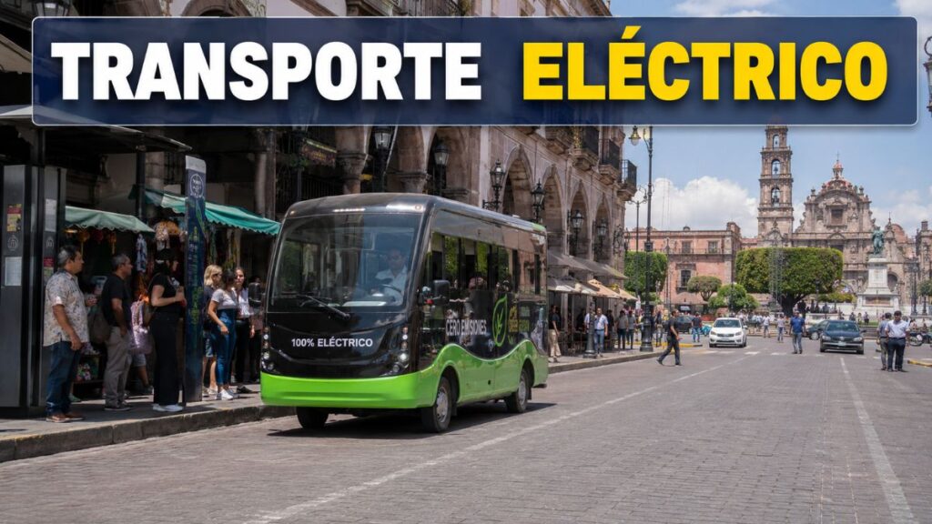 Transporte eléctrico iniciará en el Centro Histórico