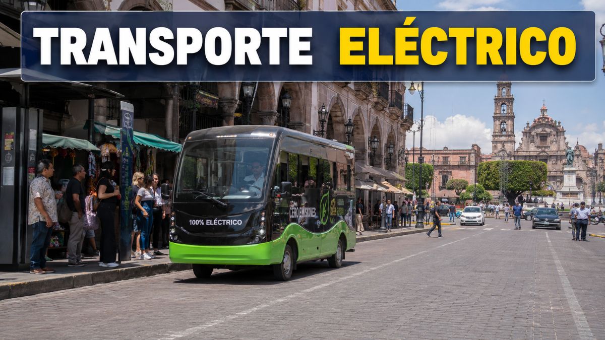 Transporte eléctrico iniciará en el Centro Histórico