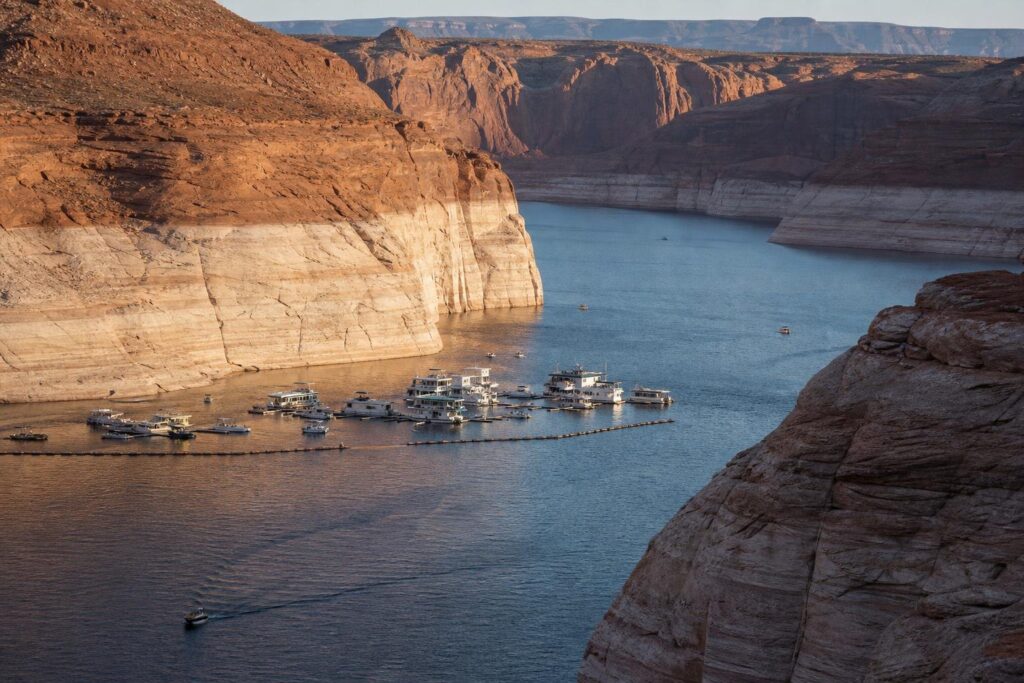 Lago Powell toca mínimo histórico y agrava crisis del Colorado