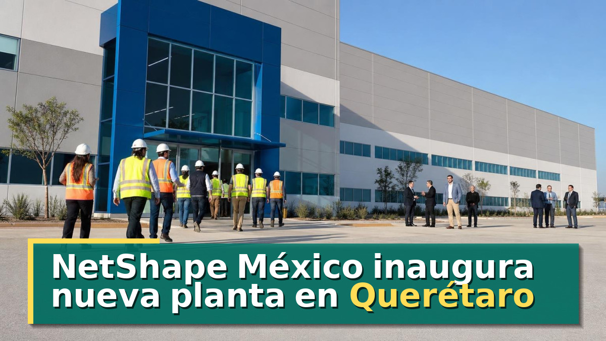 NetShape México inaugura nueva planta en Querétaro