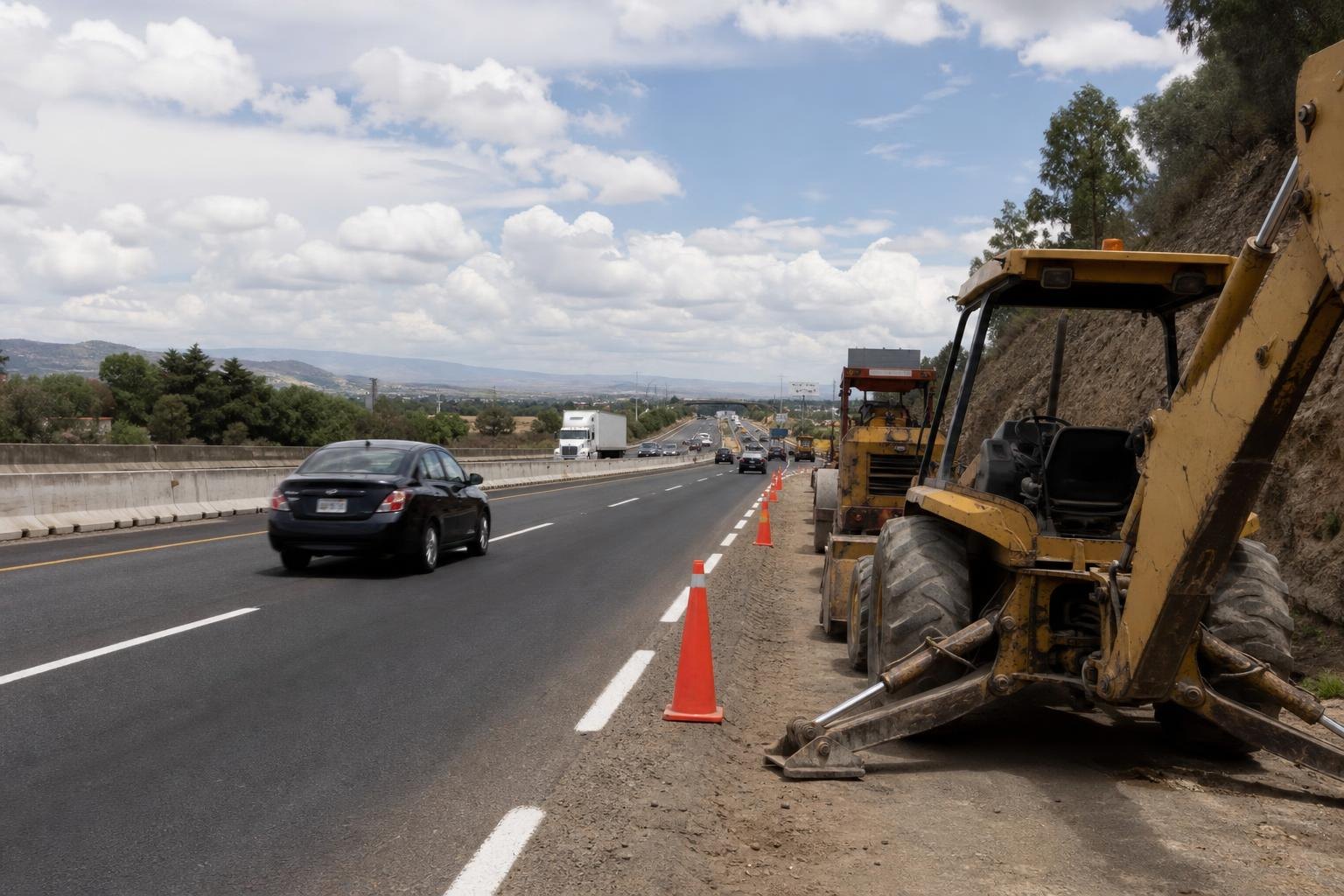 Prevén iniciar obras por 586 mdp en la México-Querétaro