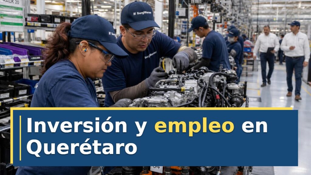 Inversión y empleo en Querétaro