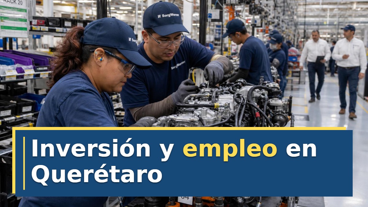 Inversión y empleo en Querétaro