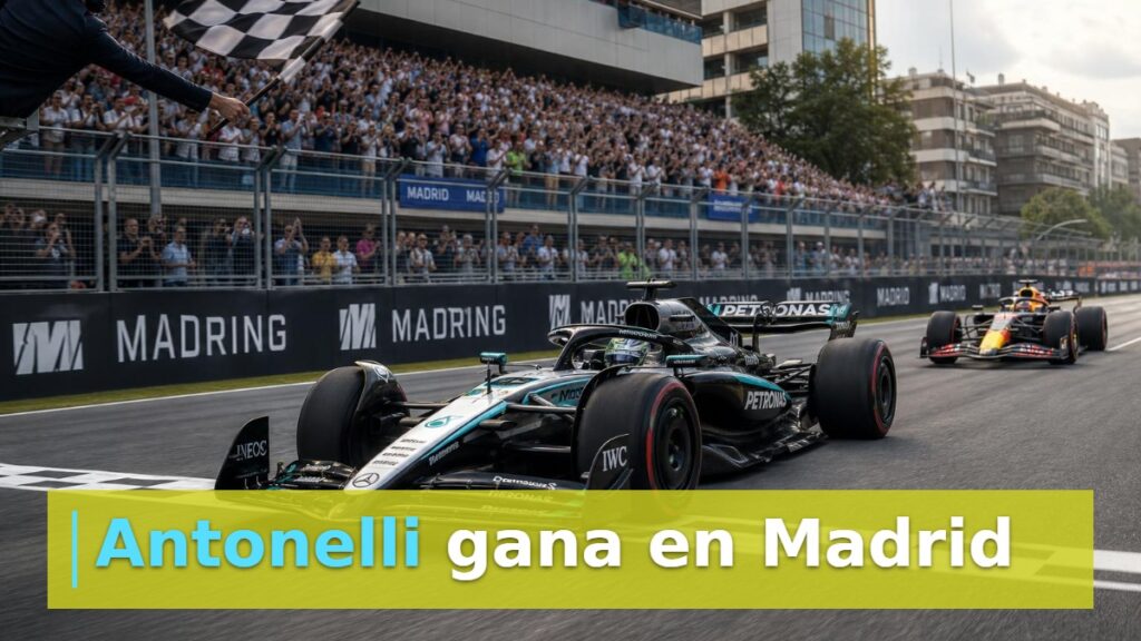Antonelli gana en Madrid
