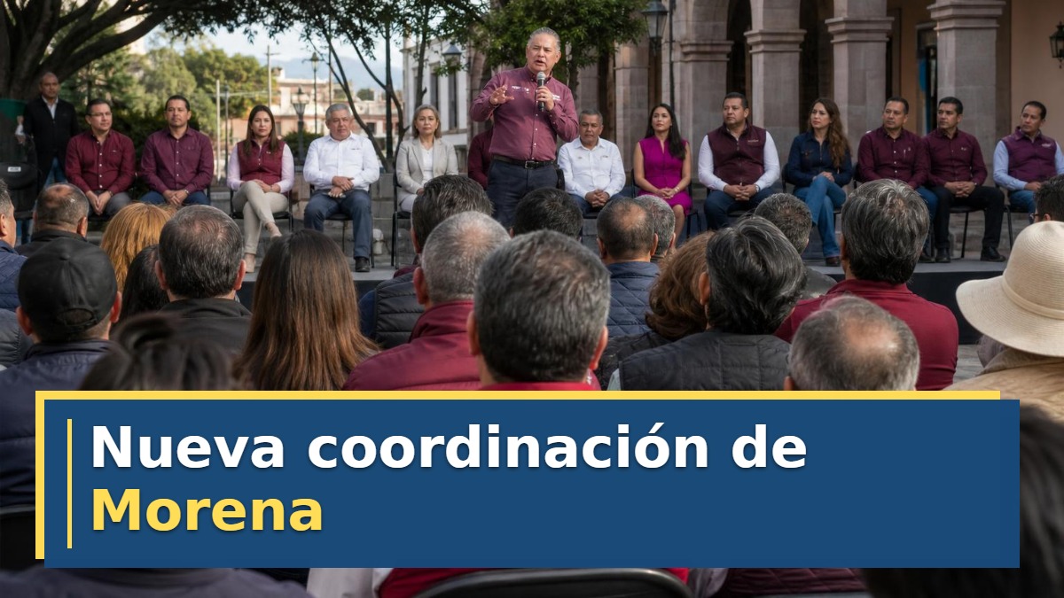 Nueva coordinación de Morena