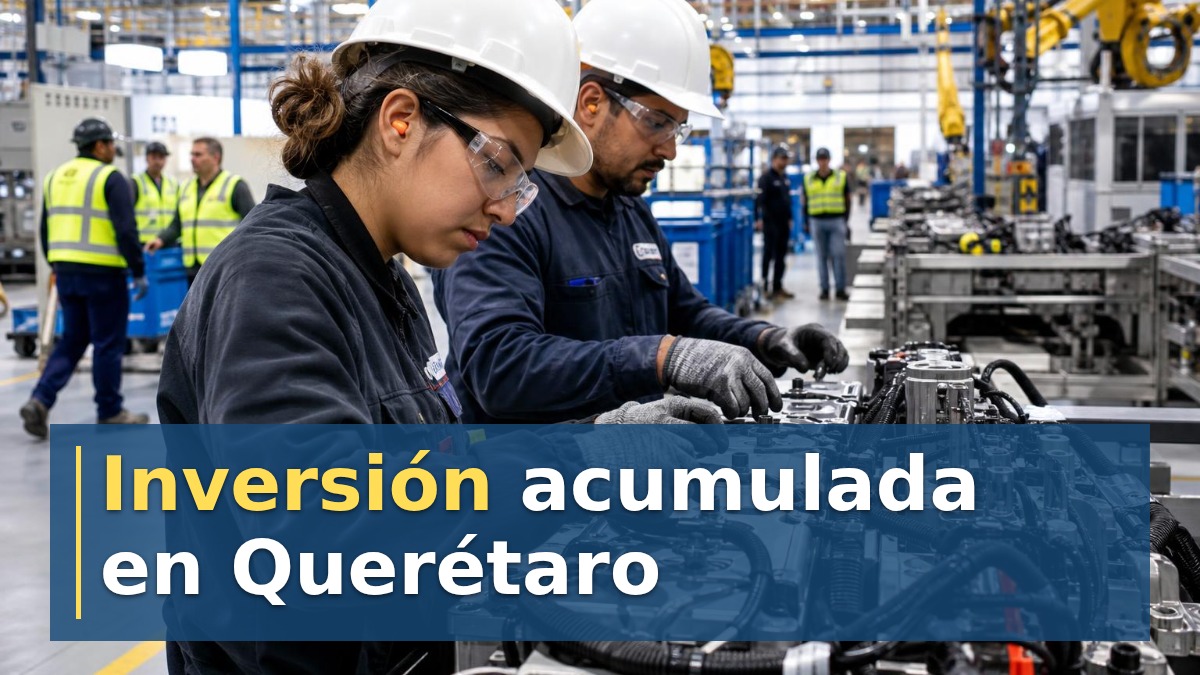 Inversión acumulada en Querétaro