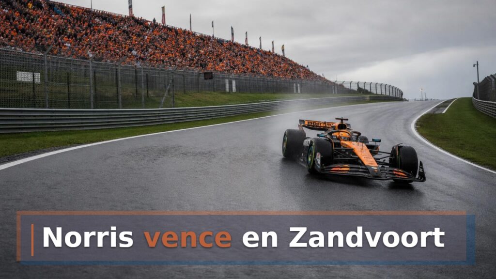 Norris vence en Zandvoort