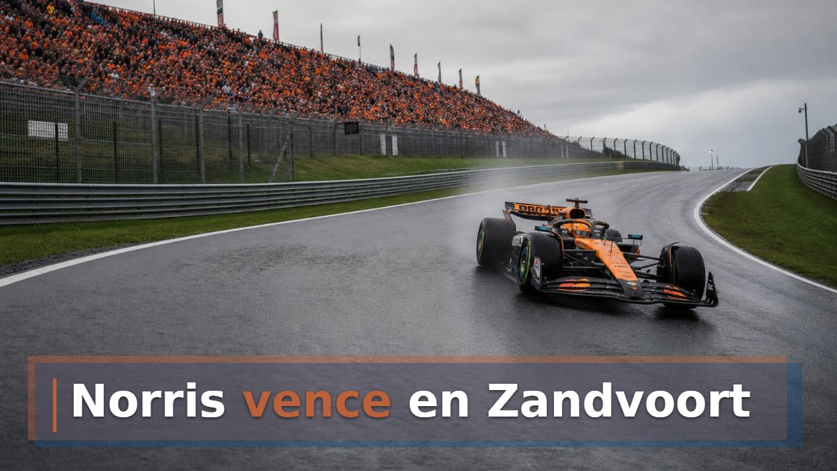 Norris vence en Zandvoort