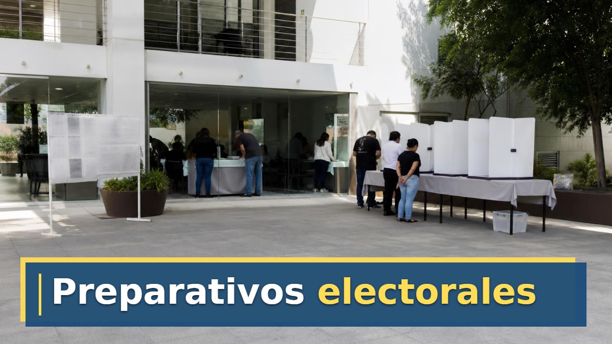 Preparativos electorales