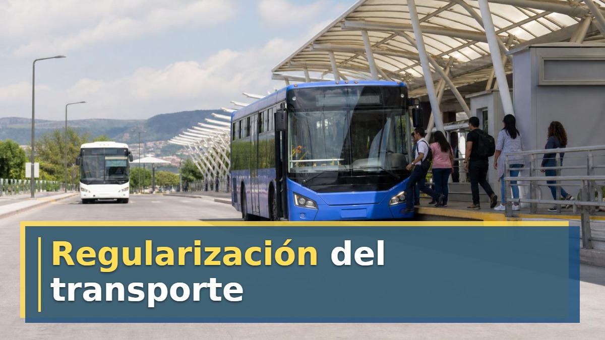 Regularización del transporte