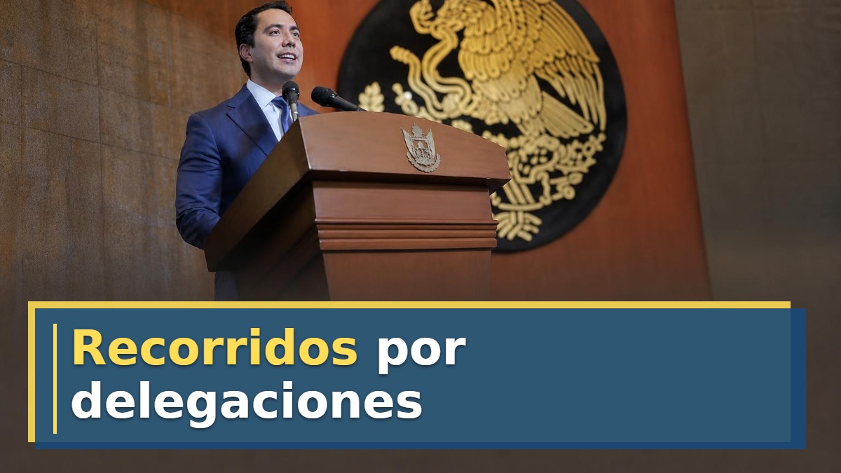 Recorridos por delegaciones
