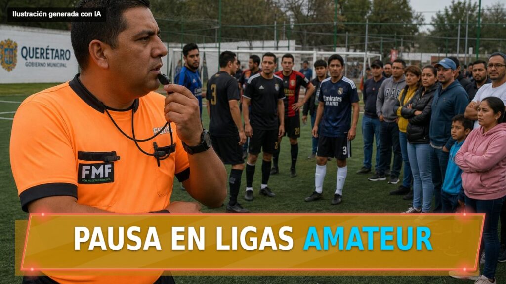 Pausa en ligas amateur