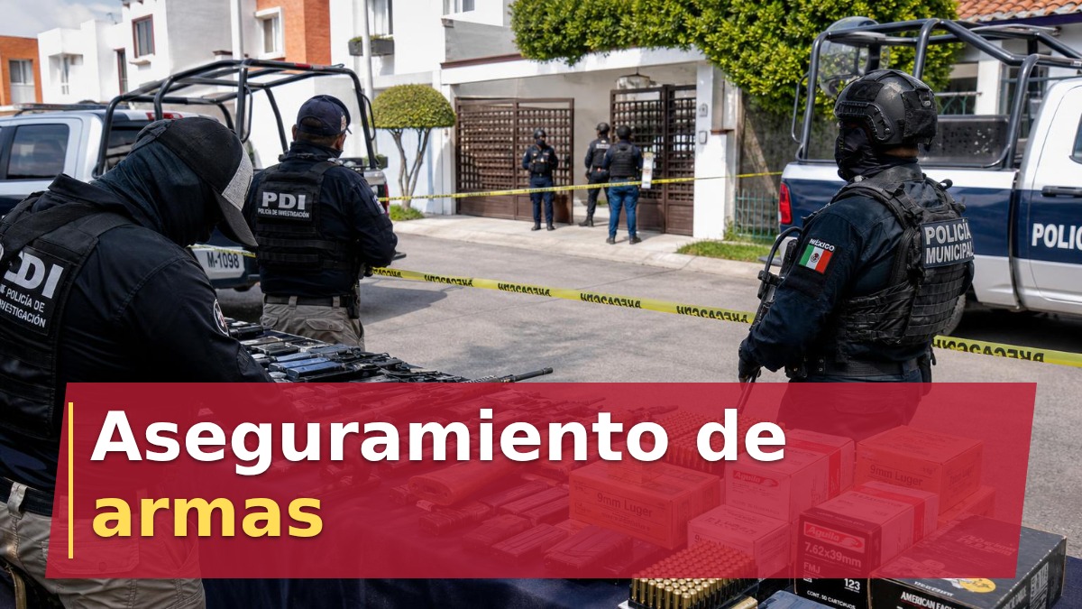 Aseguramiento de armas