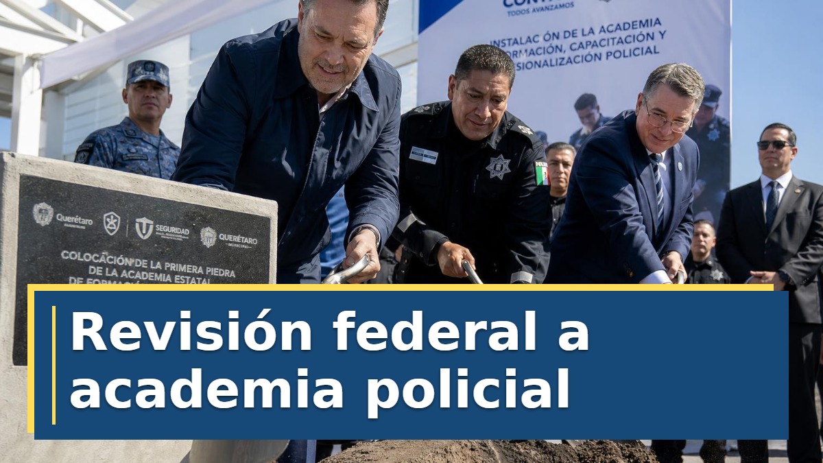 Revisión federal a academia policial