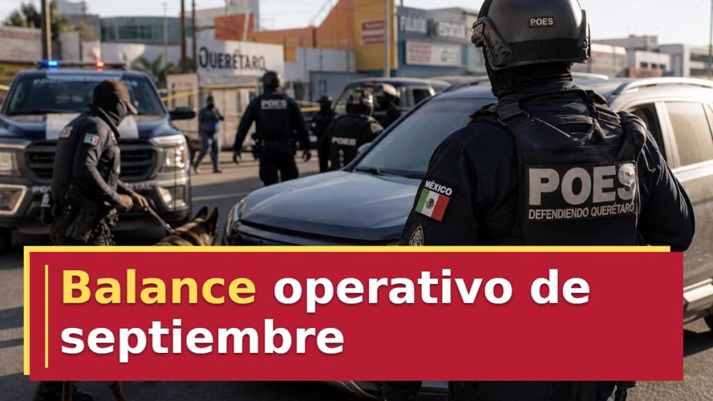 Balance operativo de septiembre