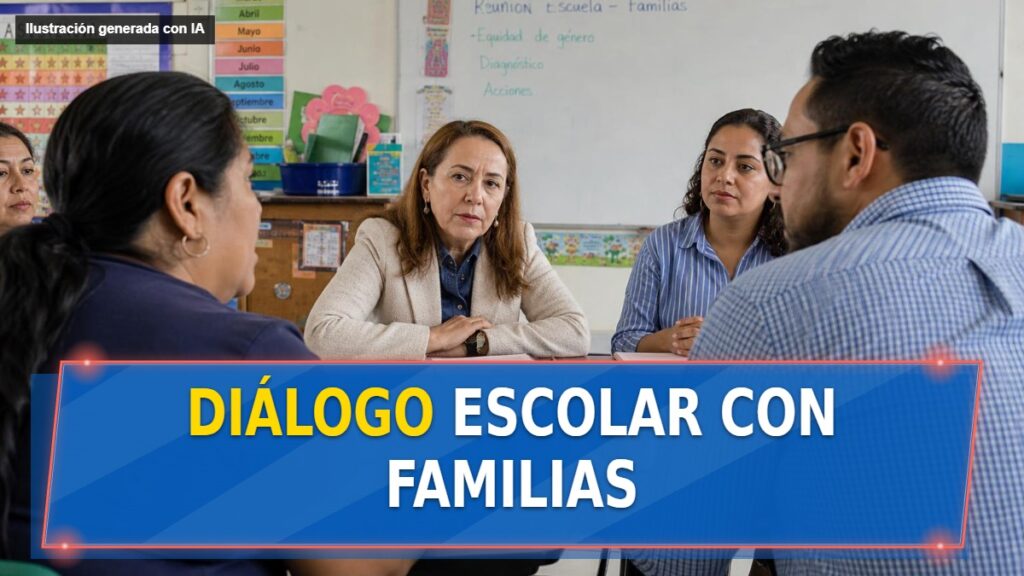 Diálogo escolar con familias