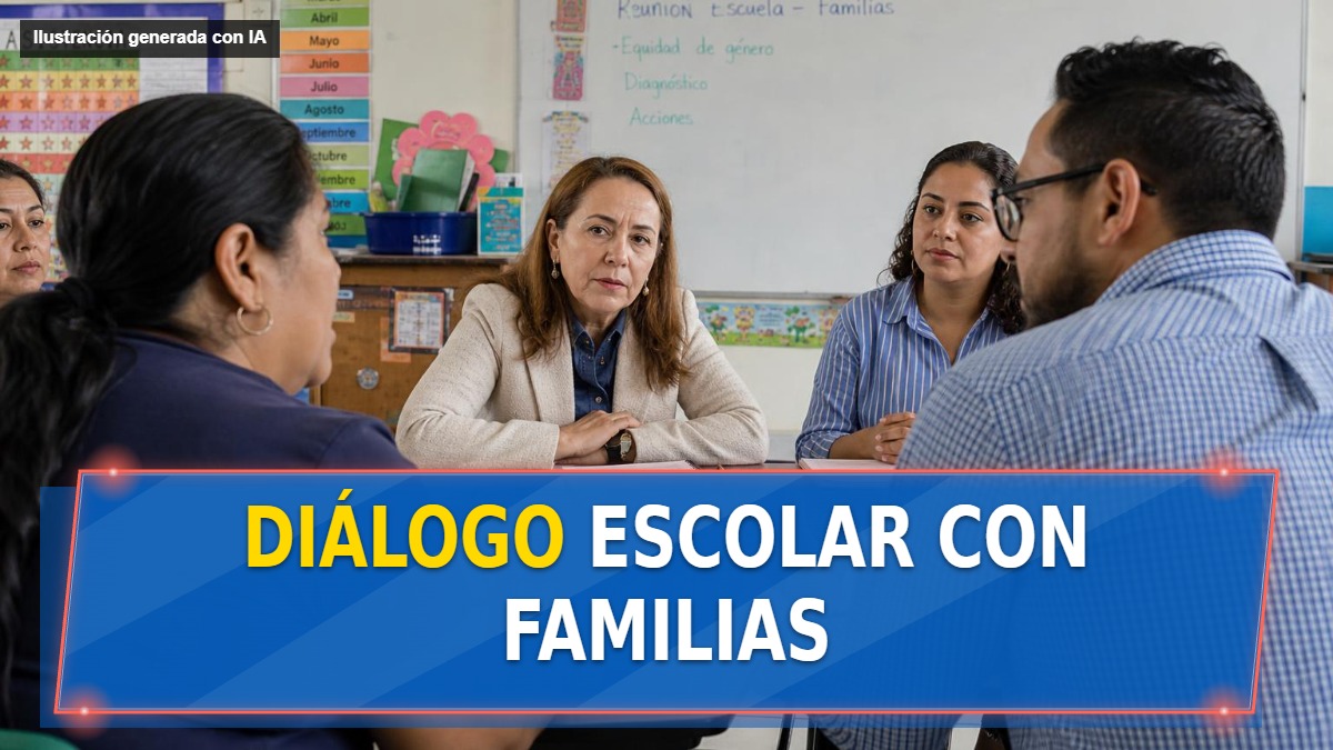 Diálogo escolar con familias
