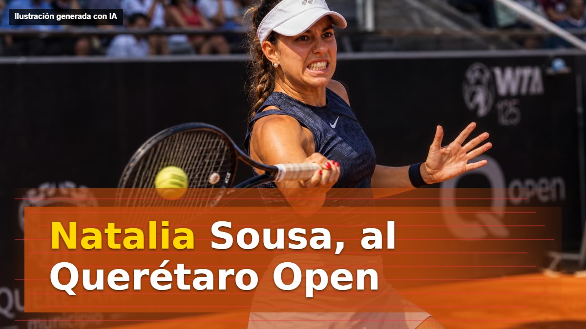 Natalia Sousa, al Querétaro Open