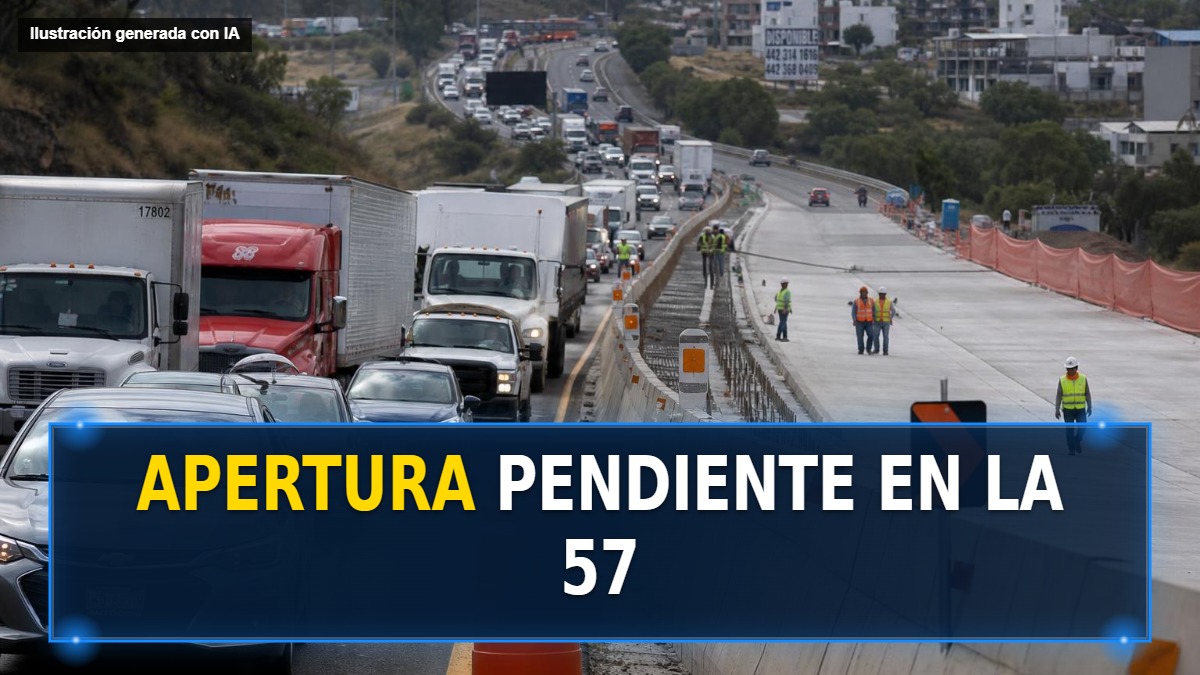 Apertura pendiente en la 57